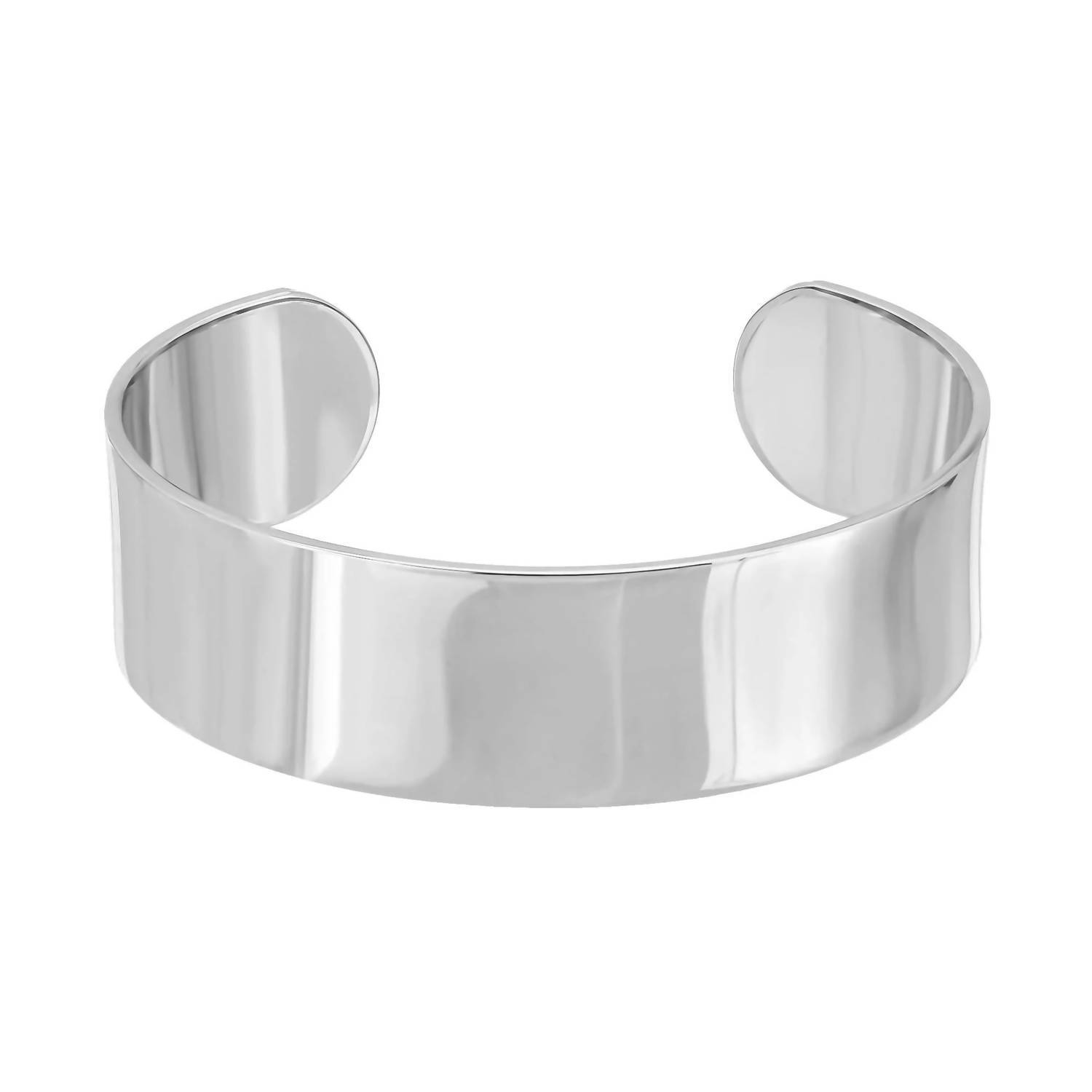 New Eklexic Womens 34 Inch Cuff Bracelet In Silver 69$